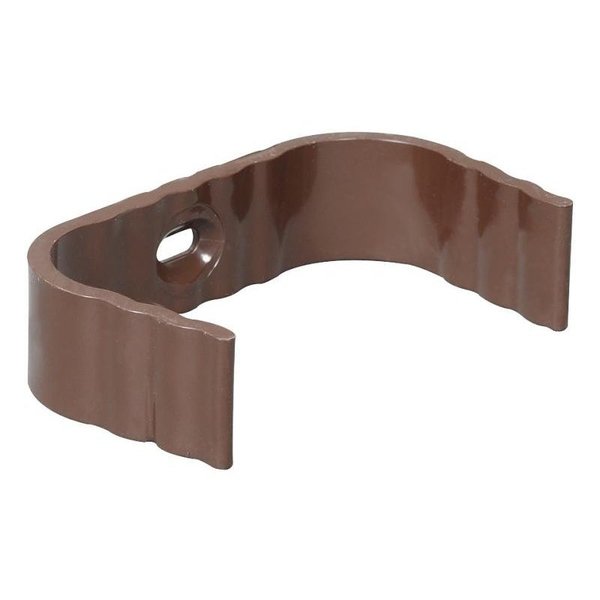 Amerimax Home Products Downspout Band, Plastic, Brown 3902919